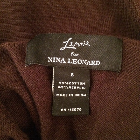 Brown Fitted Sweater Dress - Picture 7 of 8